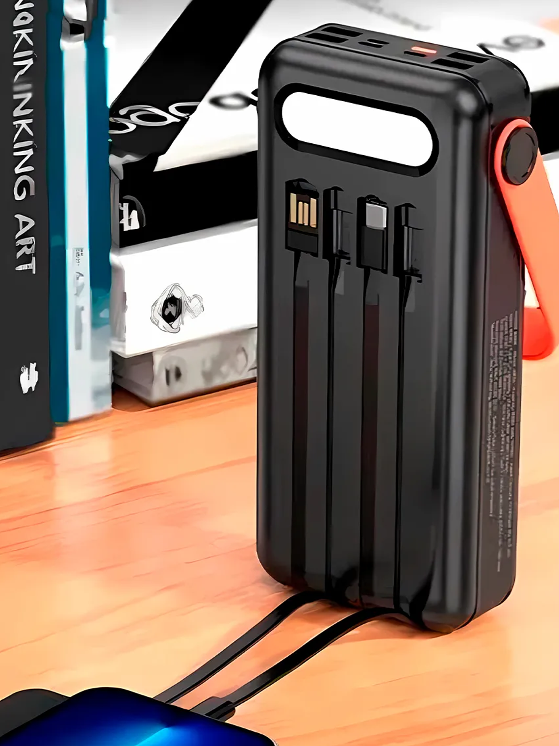 Power Bank HOCO de 30000mAh DB33 con Linterna LED y Pantalla Digital – Carga Rápida y Máxima Autonomía 2