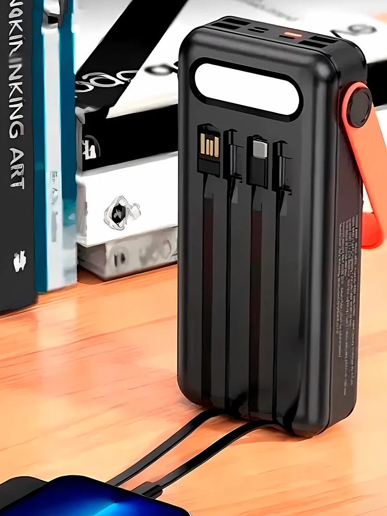 Power Bank HOCO de 30000mAh DB33 con Linterna LED y Pantalla Digital – Carga Rápida y Máxima Autonomía 2