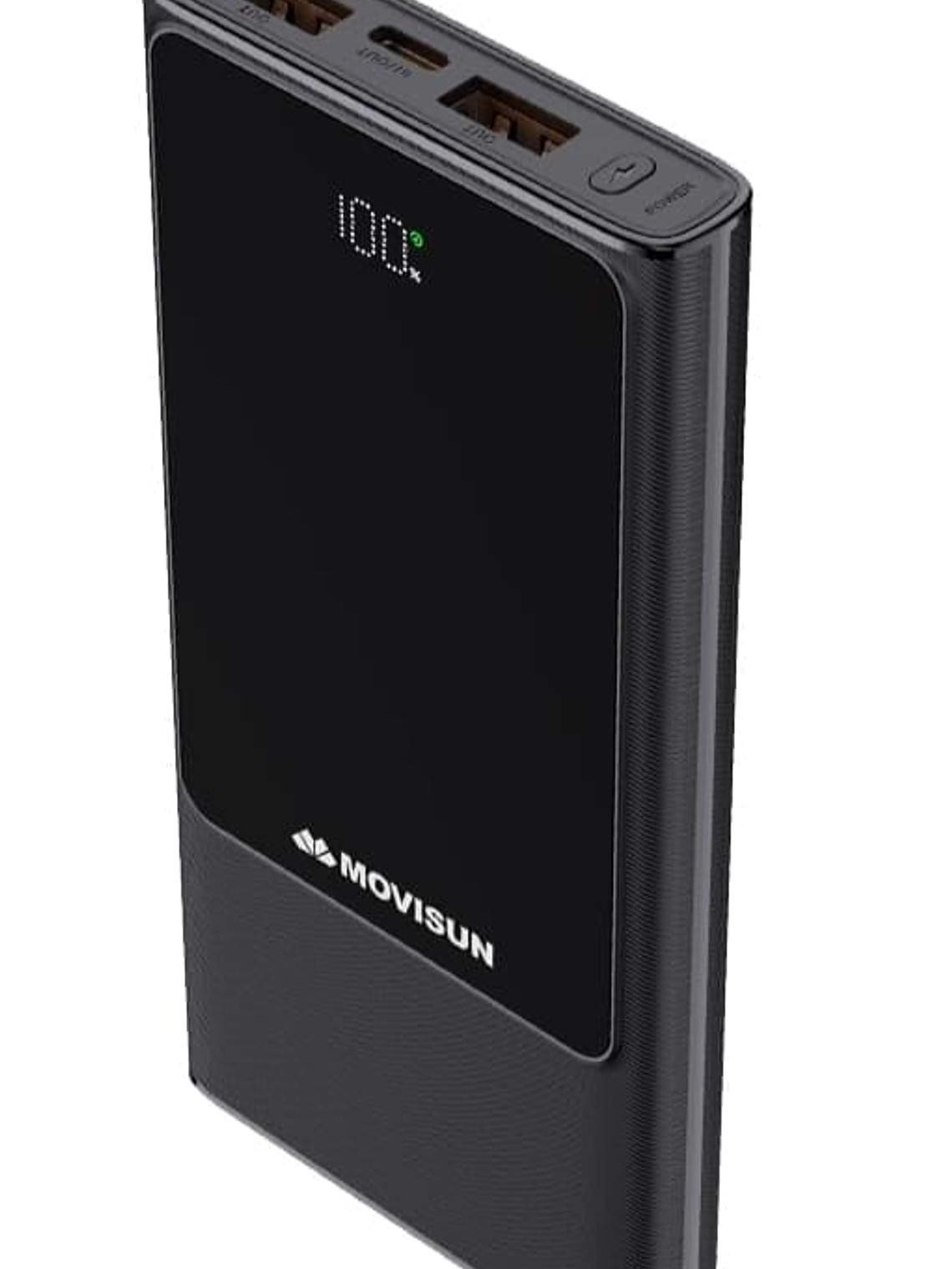 MOVISUN Power Bank Rocket P12 10000mAh 22.5W PD + QC con Pantalla LED Digital y 3 Puertos de Salida – Cargador Portátil Compacto de Alta Velocidad 1