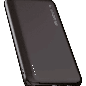 Cargador Portátil Movisun Lion 01 10.600mAh Negro – Power Bank 2 USB 2.1A con Entrada Micro USB