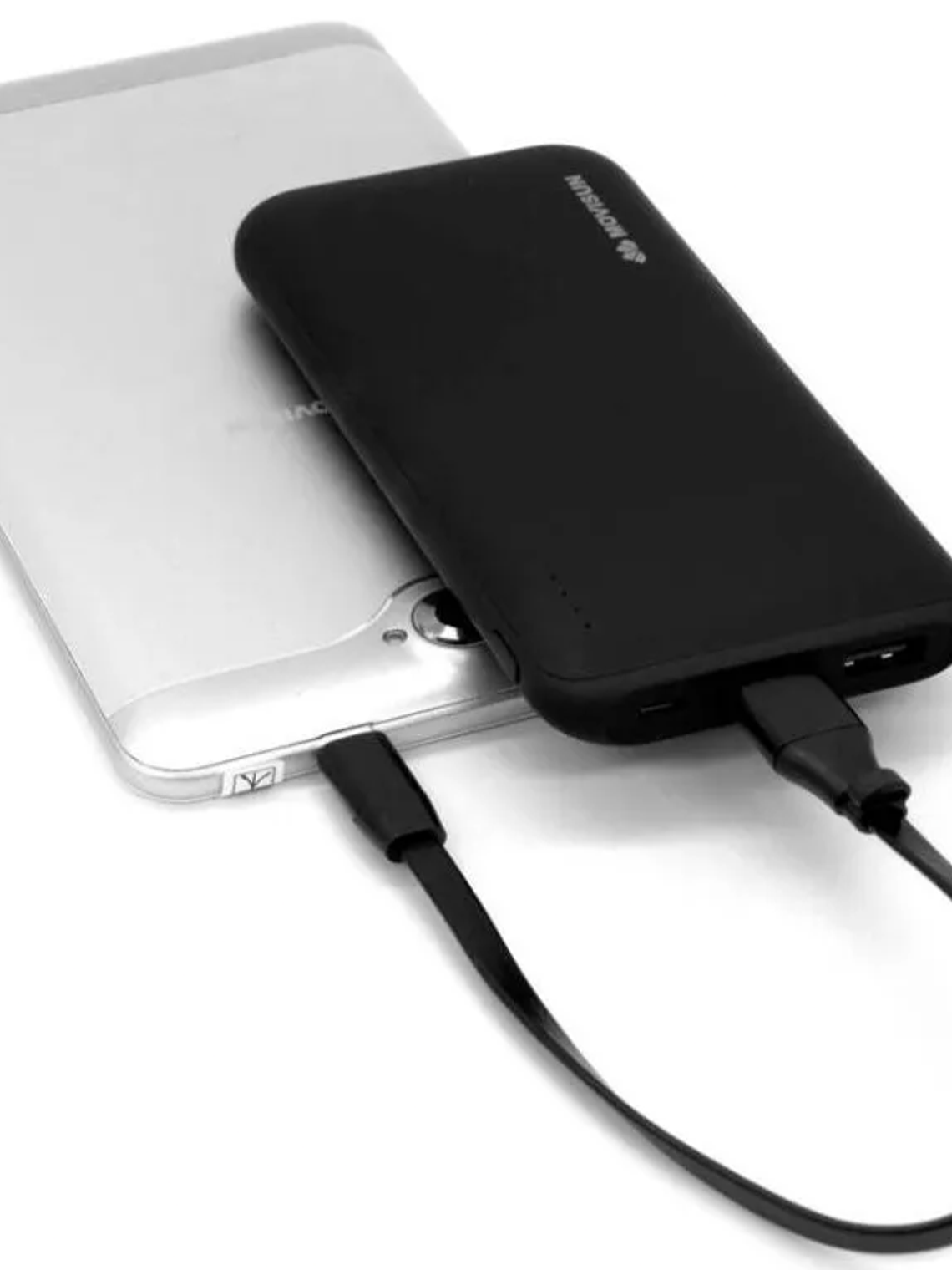 Cargador Portátil Movisun Lion 01 10.600mAh Negro – Power Bank 2 USB 2.1A con Entrada Micro USB 6