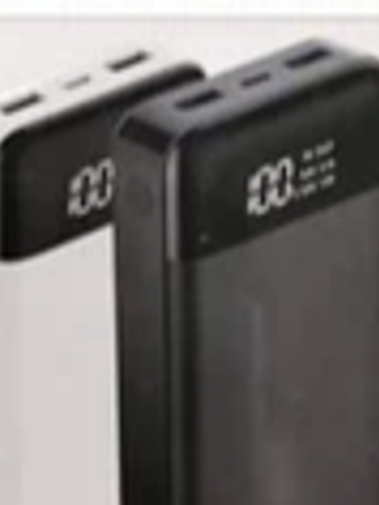 MOVISUN Rocket P20 20,000mAh – Power Bank de Alta Capacidad con Pantalla LED y Doble Salida USB 2