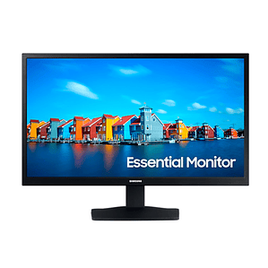 Monitor Samsung LS19A330NHLXPE 19 Pulgadas HD LED 1366x768, 60Hz, HDMI y VGA, Monitor Compacto para Oficina y Hogar