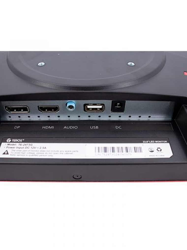 Monitor Gamer Curvo TEROS TE-2473G 23.8 Pulgadas Full HD 180Hz 1ms VA HDMI DisplayPort 5