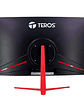 Monitor Gamer Curvo TEROS TE-2473G 23.8 Pulgadas Full HD 180Hz 1ms VA HDMI DisplayPort - thumbnail 3