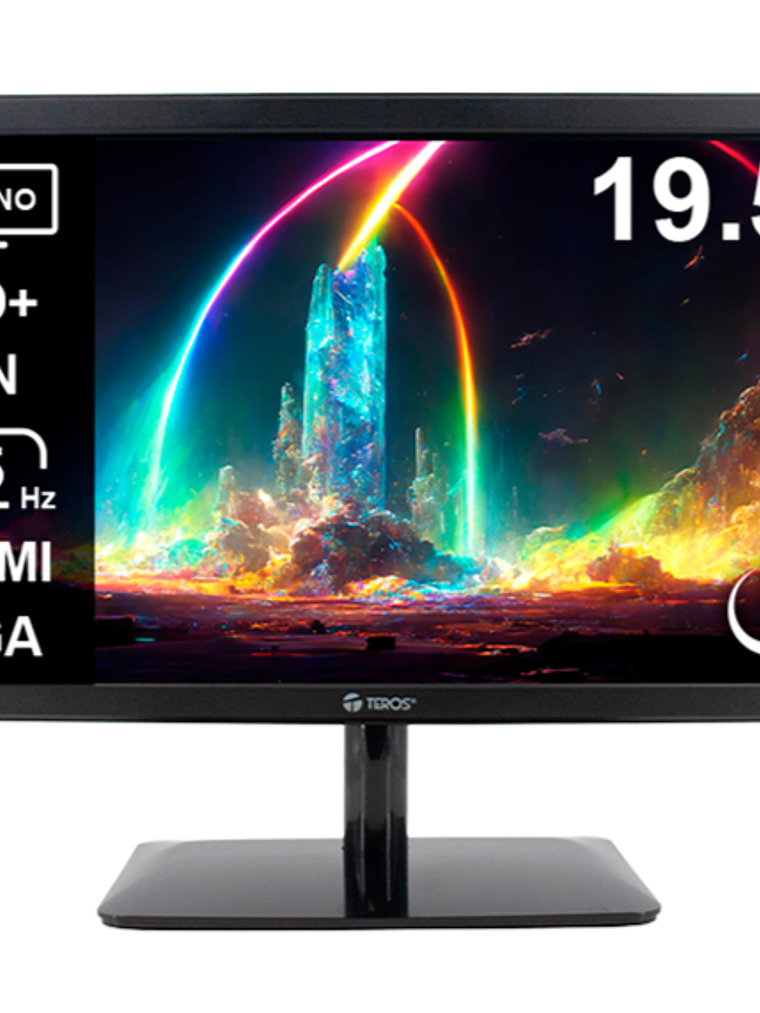 Monitor TEROS TE-1915S 19.5 Pulgadas HD+ 75Hz HDMI VGA con Parlantes 1