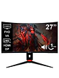 Monitor Curvo Gaming Teros TE-2764G 27 Pulgadas 240Hz 1ms Full HD FreeSync HDMI 2.1 DisplayPort  - thumbnail 1