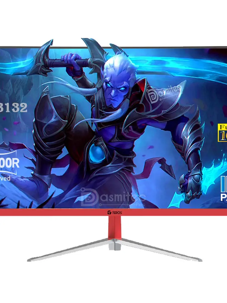 Monitor Curvo Gaming Teros TE-3132 23.8 Pulgadas IPS 165Hz 2ms Full HD HDMI DisplayPort 1