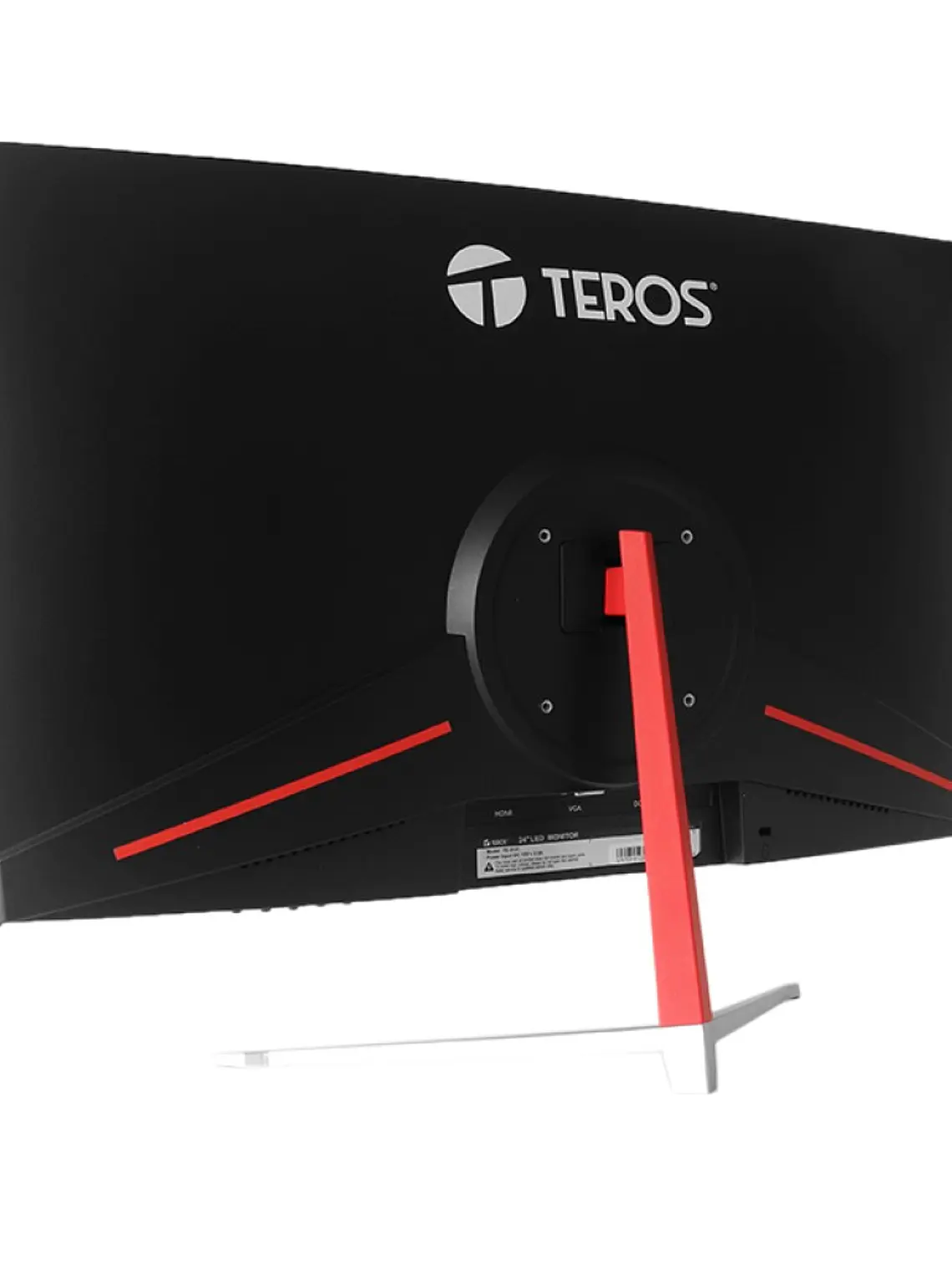 Monitor Curvo Teros TE-3131 23.8 Pulgadas IPS Full HD 75Hz HDMI VGA Diseño Curvo 1