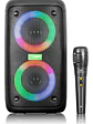 Parlante Portátil Eversound Bennett 3 EV2021 Bluetooth Karaoke Luces LED USB FM - thumbnail 1