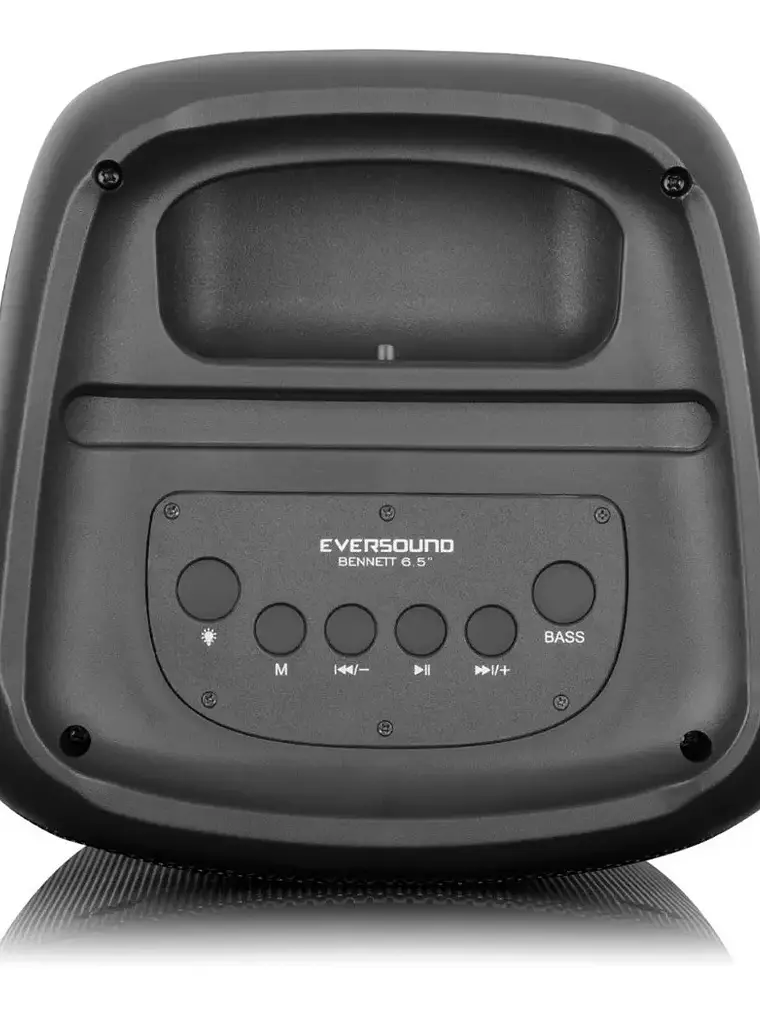 Parlante Eversound Bennett 6.5 EV2023 Bluetooth Karaoke Luces LED USB FM  5