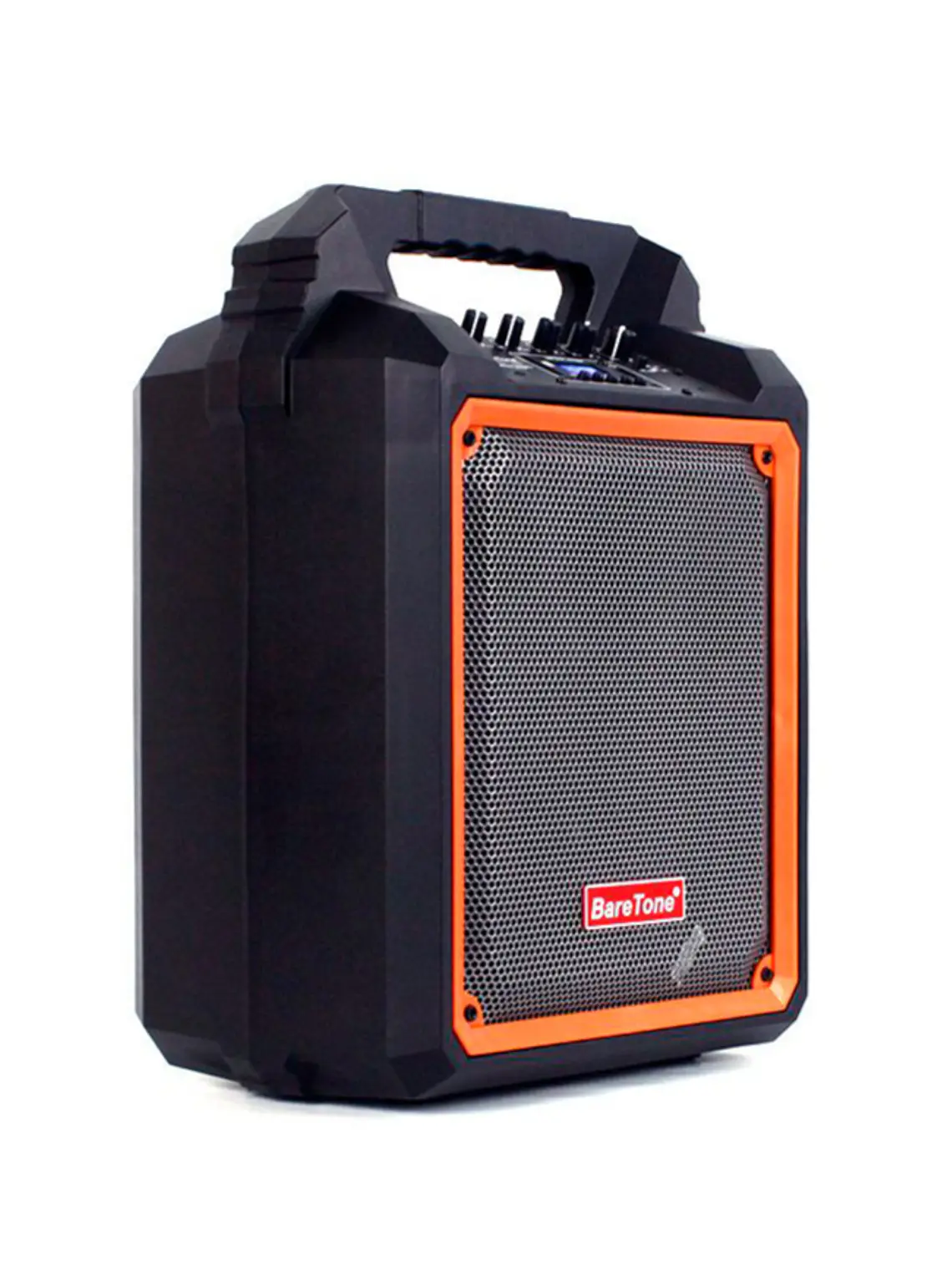 Parlante Portátil Baretone MAX06M 60W Bluetooth con 2 Micrófonos Inalámbricos Karaoke  3