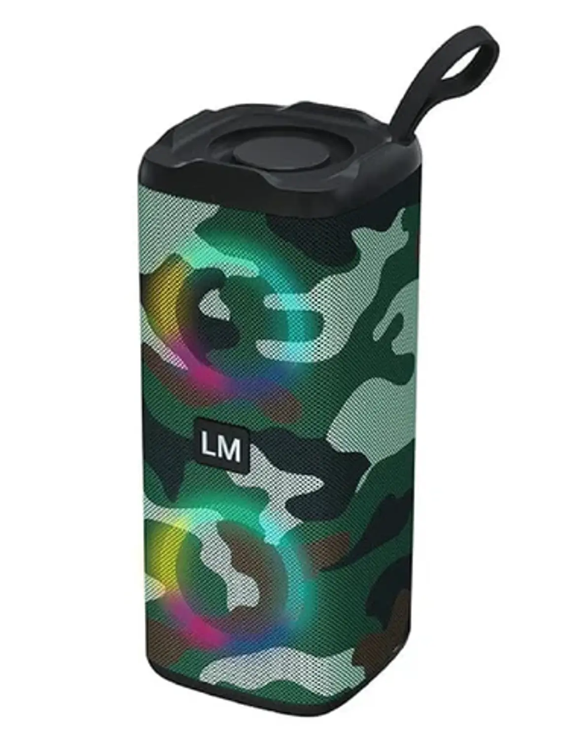 Parlante Bluetooth REVOLVE IPX5 Portátil 10W con Graves Potentes Radio FM USB y Bluetooth 5.0 1