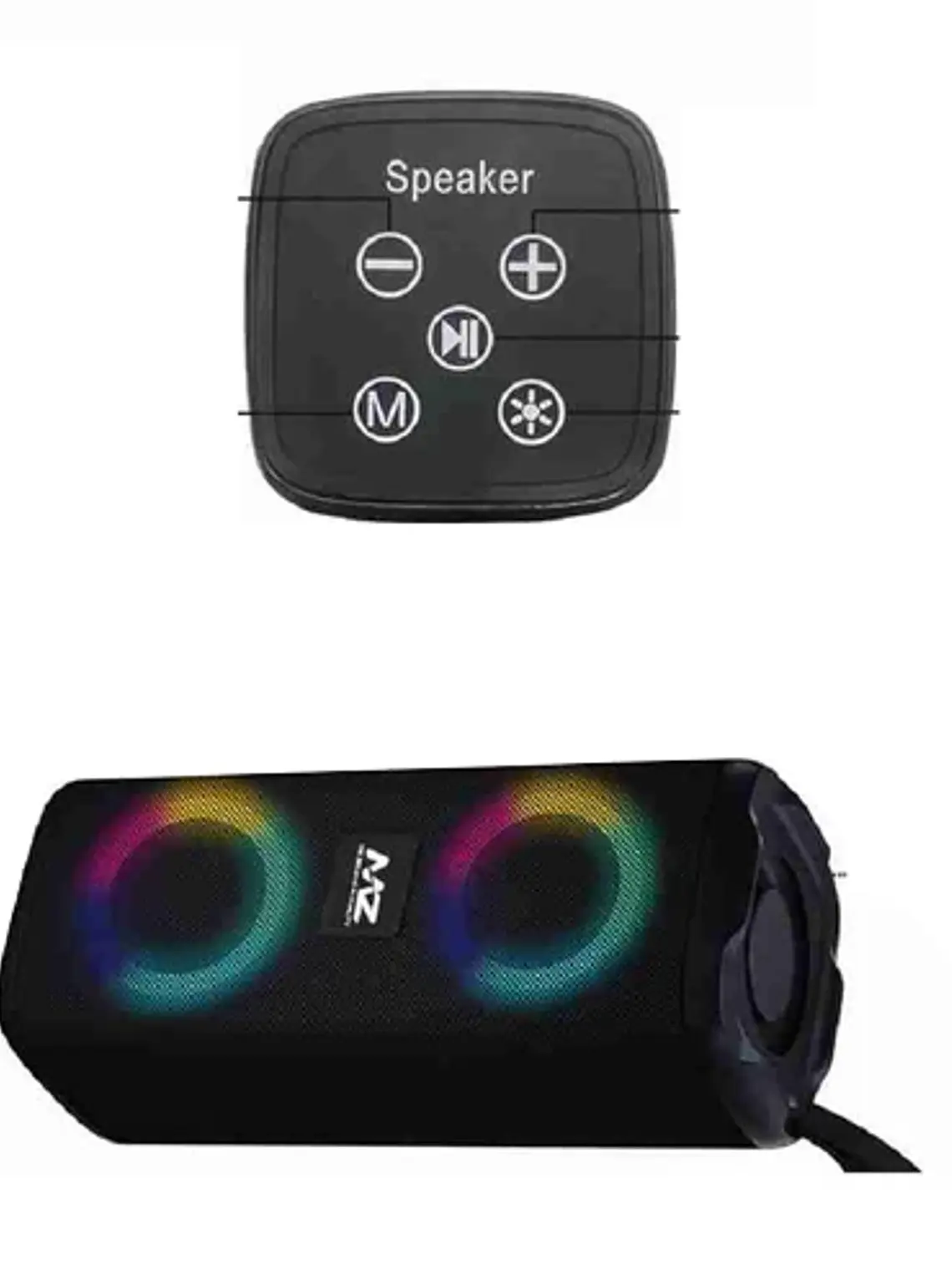 Parlante Bluetooth REVOLVE IPX5 Portátil 10W con Graves Potentes Radio FM USB y Bluetooth 5.0 5