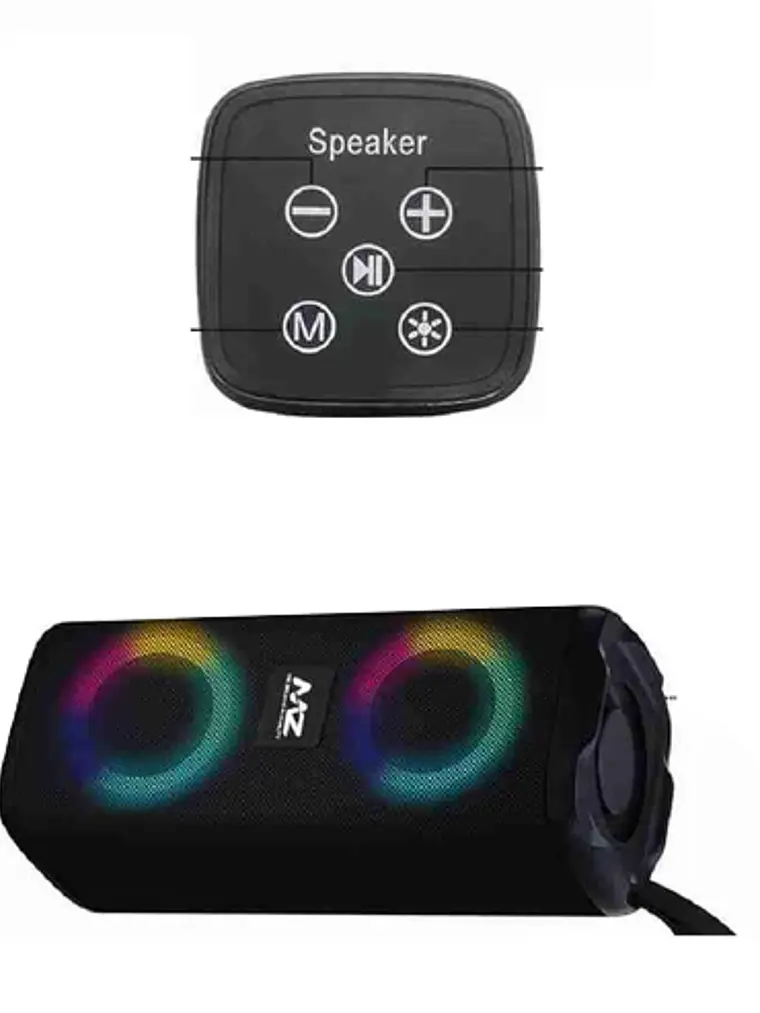 Parlante Bluetooth REVOLVE IPX5 Portátil 10W con Graves Potentes Radio FM USB y Bluetooth 5.0 5