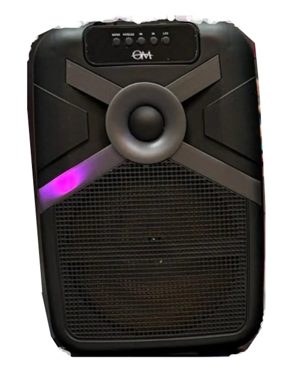 Parlante Portátil MS-2074BT Bluetooth con Micrófono, Radio FM y Entrada USB 1