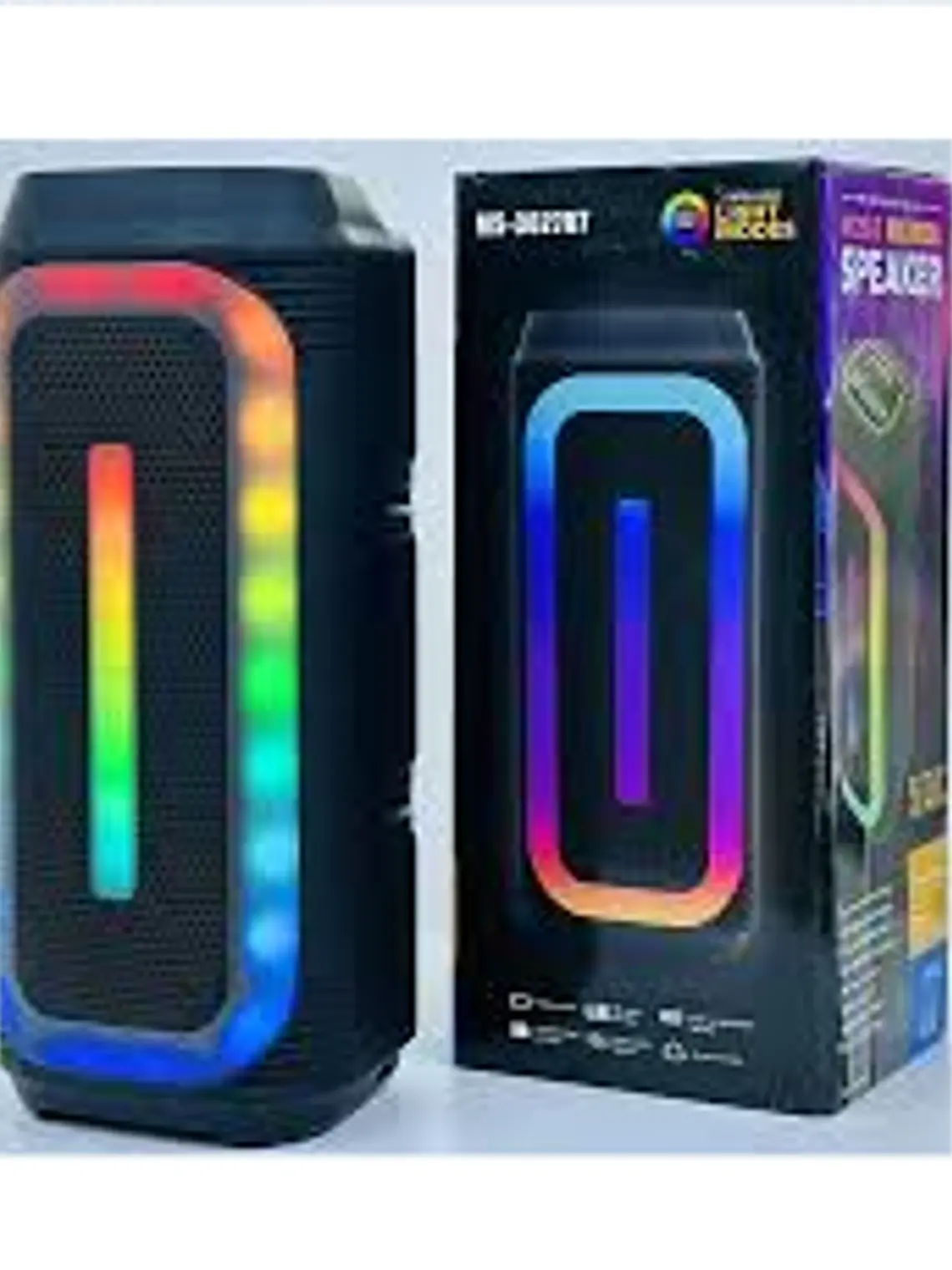 Parlante Inalámbrico Bluetooth 8 Pulgadas ART MS-3627BT Portátil Recargable con Radio FM USB 2