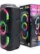 Parlante Bluetooth Speaker MS-3630BT Portátil con Luces LED Radio FM USB - Miniatura 1