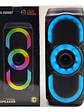 Parlante Bluetooth Speaker MS-3630BT Portátil con Luces LED Radio FM USB - Miniatura 2