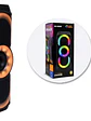 Parlante Bluetooth Speaker MS-3630BT Portátil con Luces LED Radio FM USB - Miniatura 3