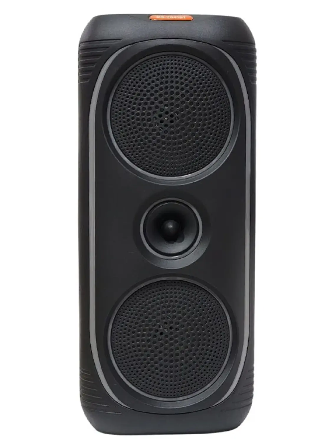 Parlante Bluetooth MS-2041BT 50W con Luces RGB Karaoke Micrófono USB FM 1
