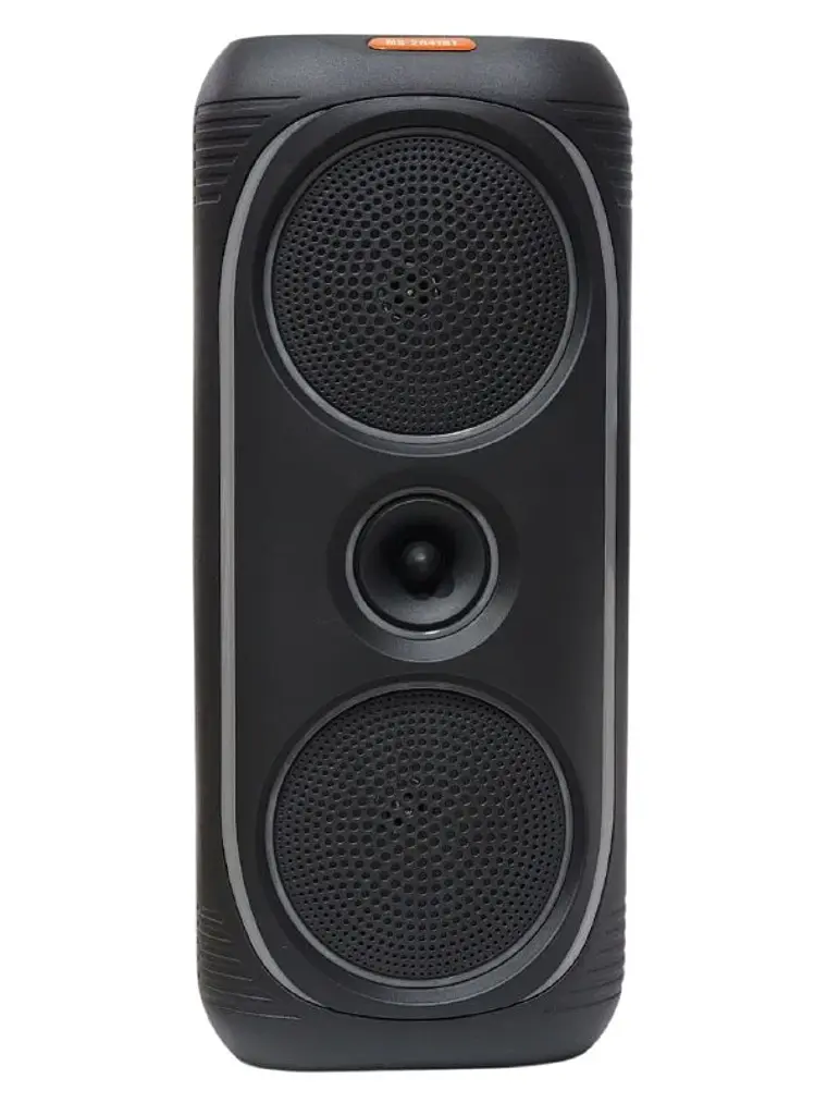 Parlante Bluetooth MS-2041BT 50W con Luces RGB Karaoke Micrófono USB FM 1