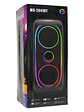Parlante Bluetooth MS-2041BT 50W con Luces RGB Karaoke Micrófono USB FM - Miniatura 3