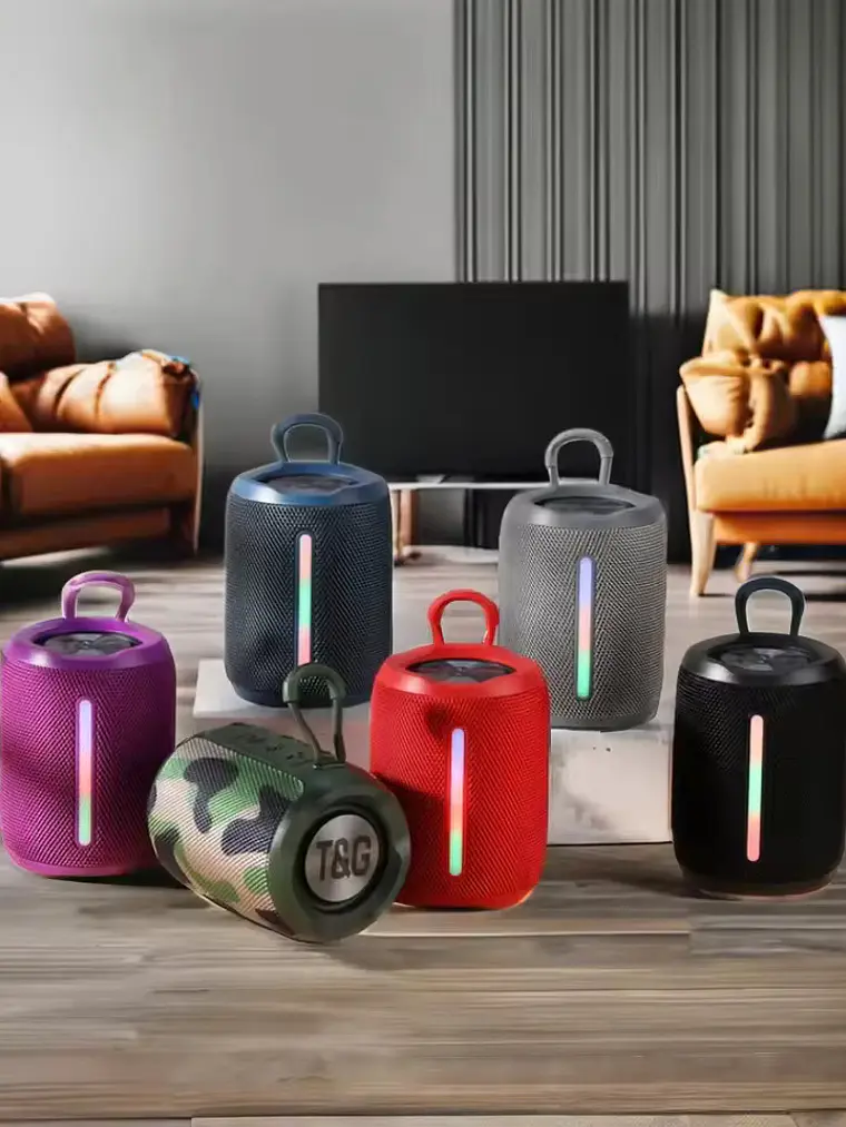 Altavoz Bluetooth TG679 Portátil RGB 8W con Subwoofer y Micrófono Integrado 1