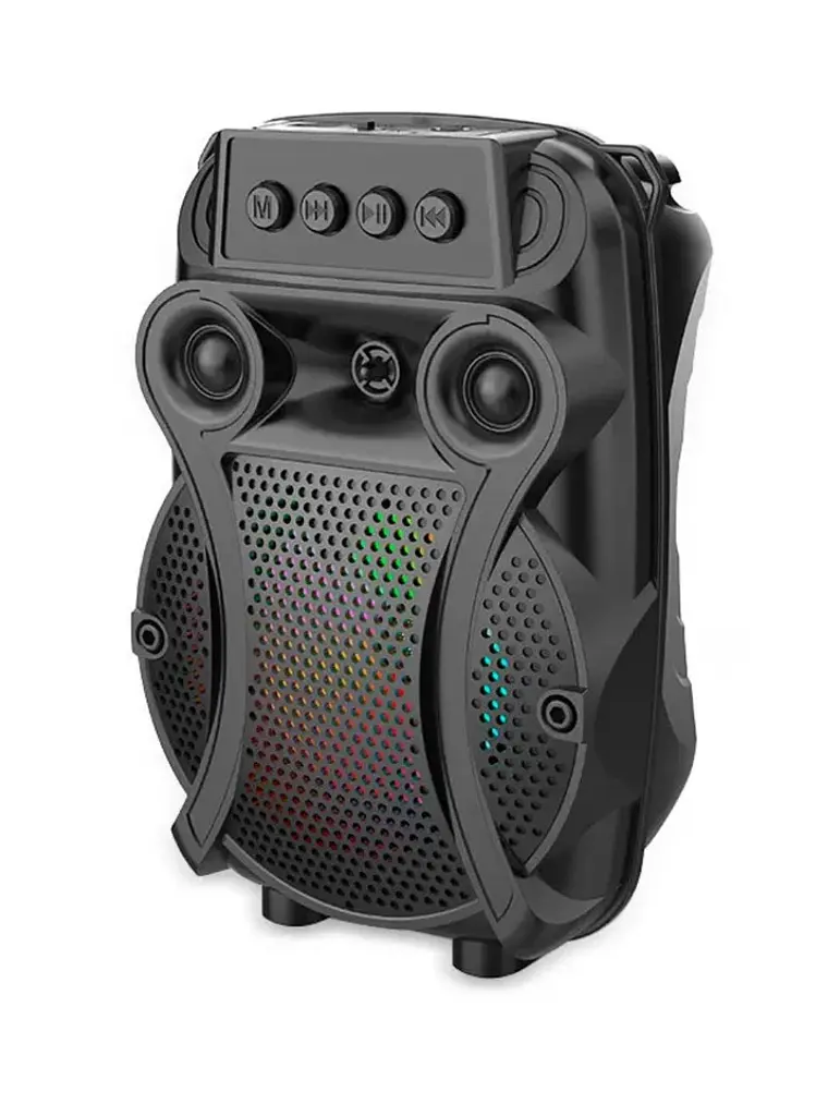 Parlante Bluetooth ZQS-1429 Portátil con Micrófono RGB Karaoke USB FM 1