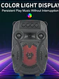 Parlante Bluetooth ZQS-1429 Portátil con Micrófono RGB Karaoke USB FM - Miniatura 14