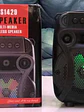Parlante Bluetooth ZQS-1429 Portátil con Micrófono RGB Karaoke USB FM - Miniatura 7