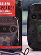 Parlante Bluetooth ZQS-1429 Portátil con Micrófono RGB Karaoke USB FM - Miniatura 6
