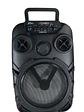 Altavoz Portátil Bluetooth SING-E ZQS8122 de 8 Pulgadas con Luces LED, Micrófono y Ruedas para Karaoke y Fiestas - Miniatura 1