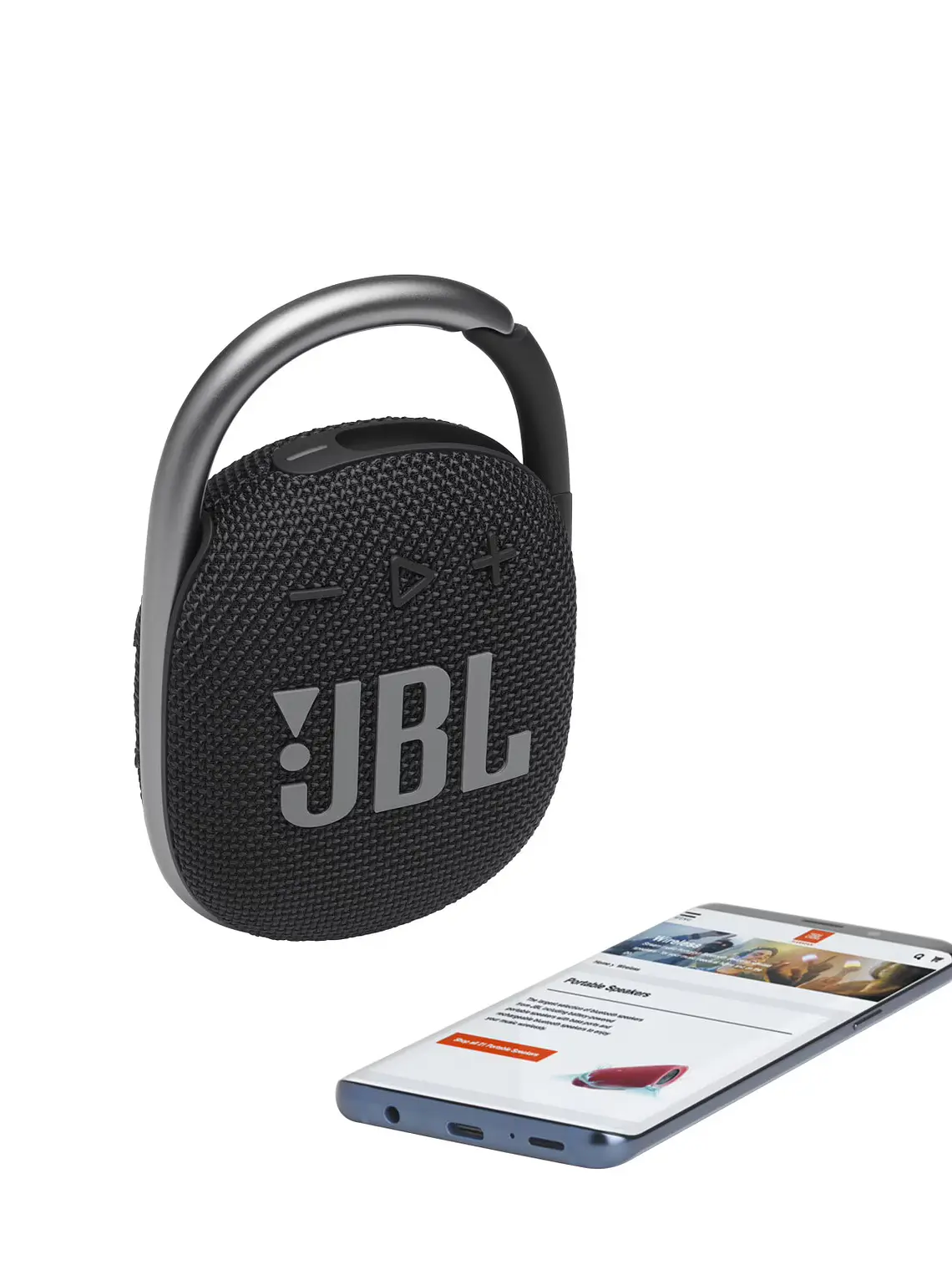 Parlante Bluetooth JBL Clip 4 Impermeable Ultraportátil IP67 con Mosquetón Integrado 7