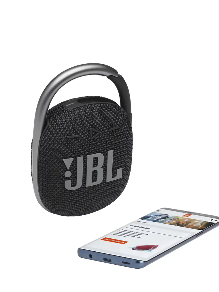 Parlante Bluetooth JBL Clip 4 Impermeable Ultraportátil IP67 con Mosquetón Integrado 7