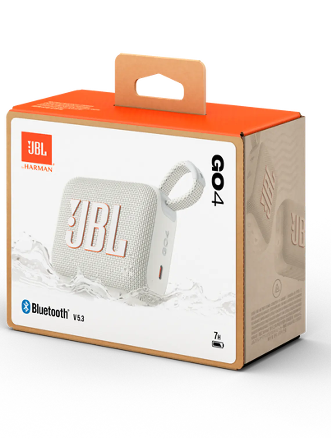 Parlante JBL Go 4 Bluetooth 5.3 Portátil Resistente al Agua y Polvo IP67 con Sonido JBL Pro 20