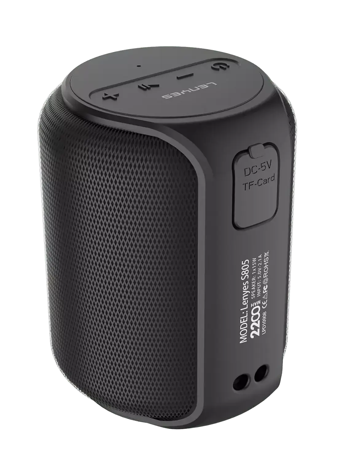 Parlante Bluetooth Portátil Lenyes S805 15W RMS Sonido 360 Grados Color Azul 1