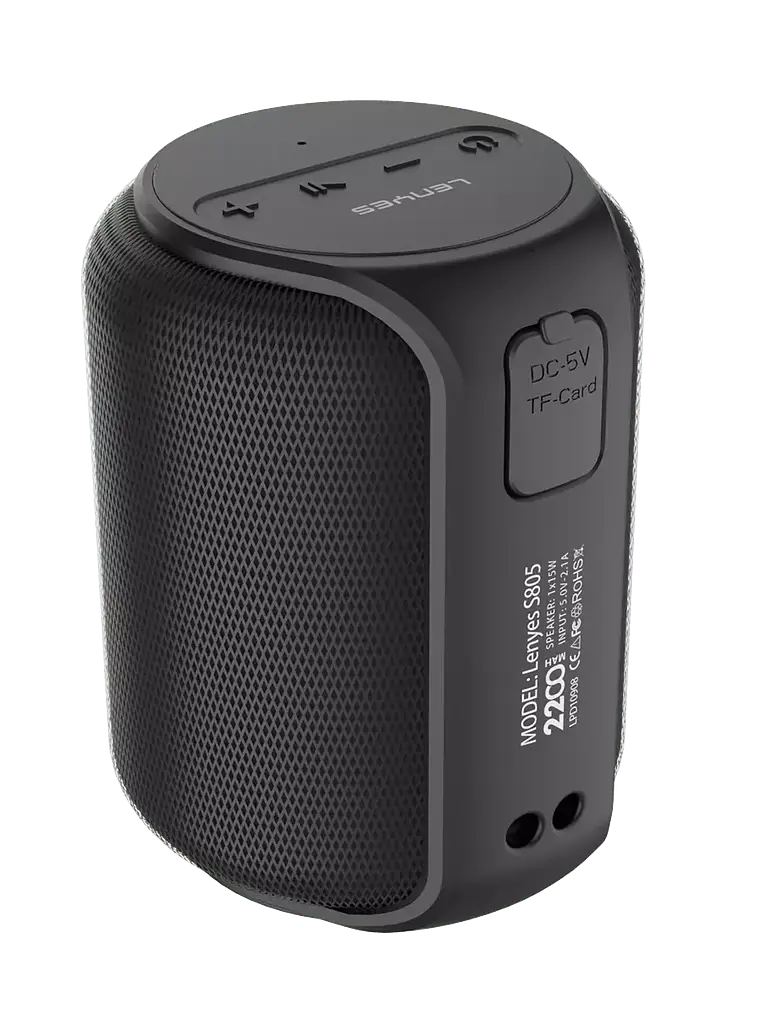 Parlante Bluetooth Portátil Lenyes S805 15W RMS Sonido 360 Grados Color Azul 1
