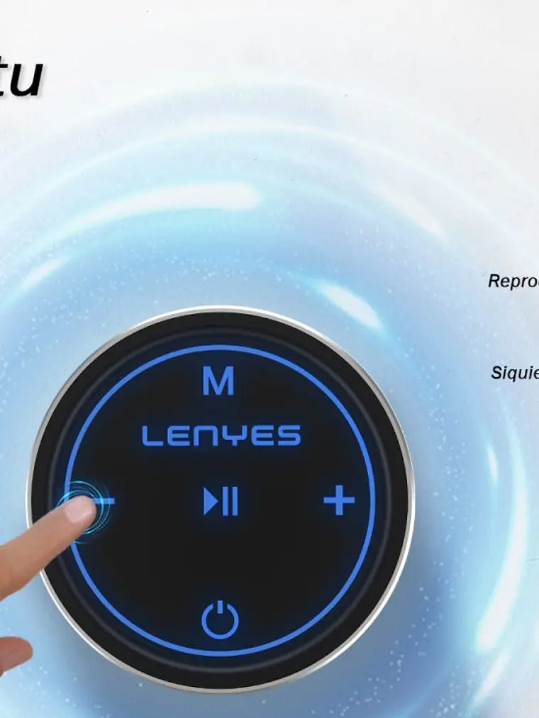 Parlante Bluetooth Lenyes S812 40W RMS Extra Bass Sonido 360 Grados IPX5 Portátil 5