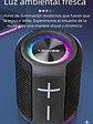 Parlante Bluetooth Portatil Lenyes S826 con Luces LED y Graves Profundos - Miniatura 3