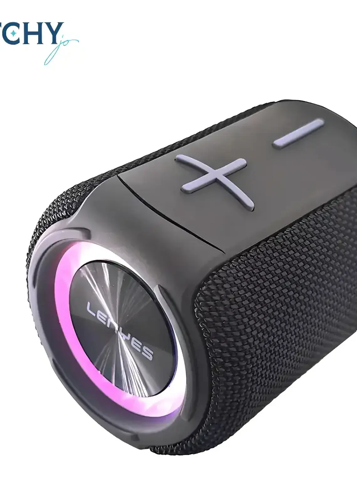 Parlante Bluetooth Portatil Lenyes S826 con Luces LED y Graves Profundos 4
