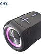 Parlante Bluetooth Portatil Lenyes S826 con Luces LED y Graves Profundos - Miniatura 4