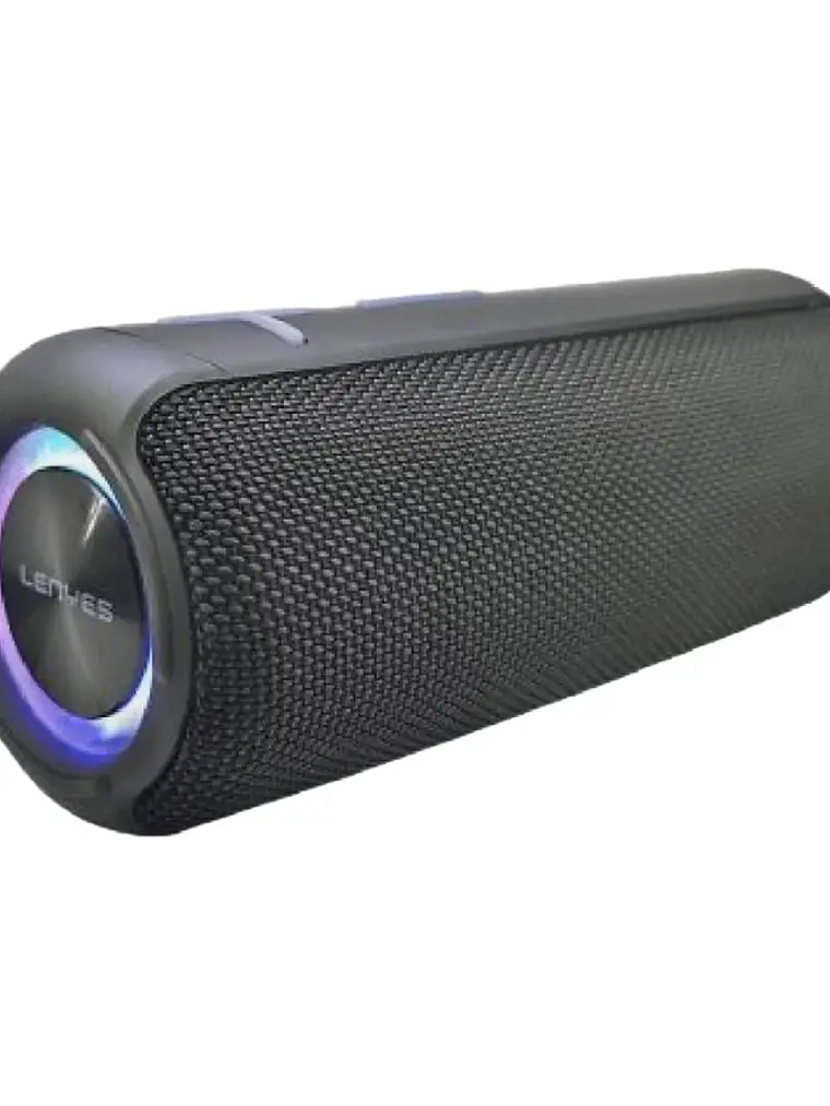 Parlante Bluetooth Portatil Lenyes S827 con Luces RGB y Bajos Potentes 3