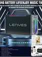 Parlante Bluetooth Lenyes S835 200W Inalámbrico con Micrófono UHF y Batería 24000mAh - Miniatura 4