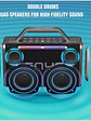 Parlante Bluetooth Lenyes S835 200W Inalámbrico con Micrófono UHF y Batería 24000mAh - Miniatura 7