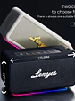Parlante Bluetooth Lenyes S875 Portátil 40W Resistente al Agua IPX6 con Luces RGB - Miniatura 2