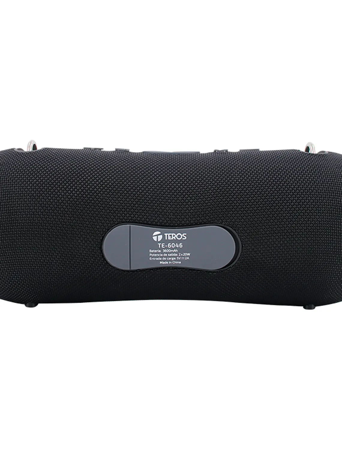 Parlante Bluetooth Teros TE-6046N 40W Portátil con Radio FM TWS y USB Negro 4