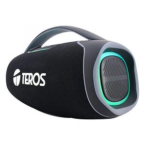 Parlante Bluetooth Teros TE-6045N 60W Resistente al Agua IPX5 con Luces LED