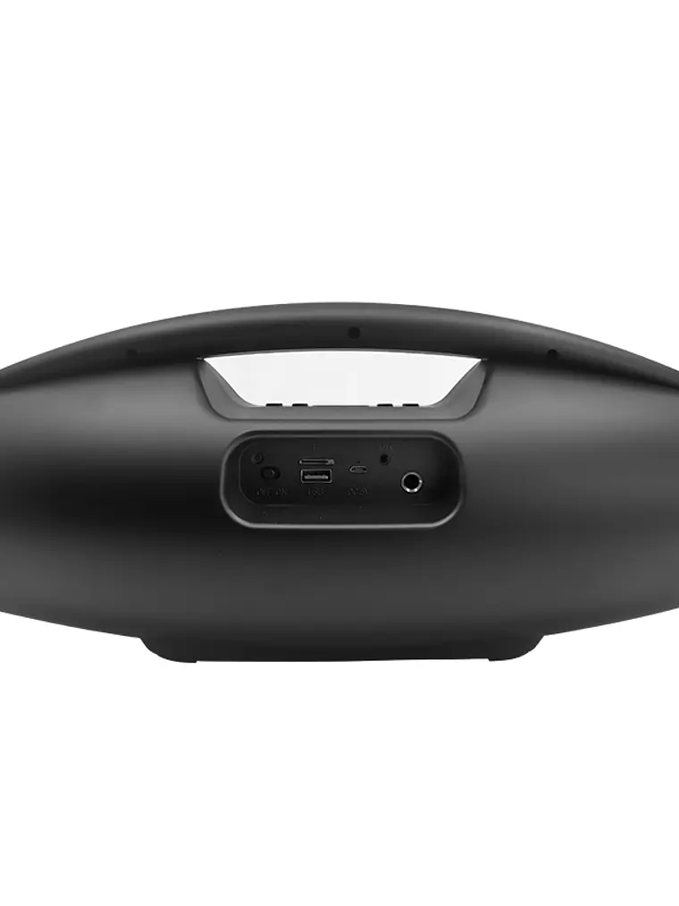 Parlante Bluetooth Teros TE-6042N 20W con Luces LED USB FM y Micro SD Negro 4