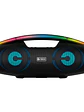 Parlante Bluetooth Teros TE-6042N 20W con Luces LED USB FM y Micro SD Negro - Miniatura 1